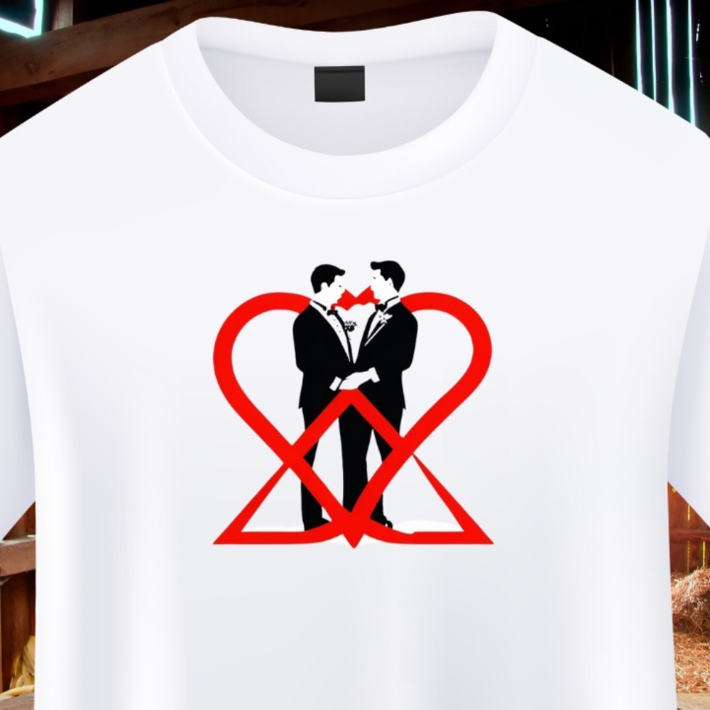 Marriage Equality Men’s T-Shirt, Gay Pride T-Shirt, Funny Gay Themed T-shirt